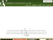 Tablet Screenshot of gorgevalegolf.com